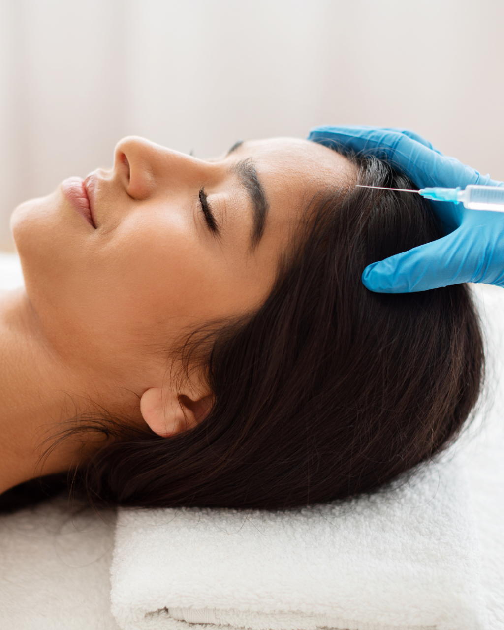 Traitement prp cheveux de femme